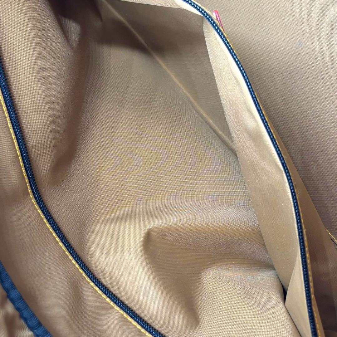 【ヴィンテージ】ハンティングワールド　ボストンバッグ　トラベル　ナイロン　レザー