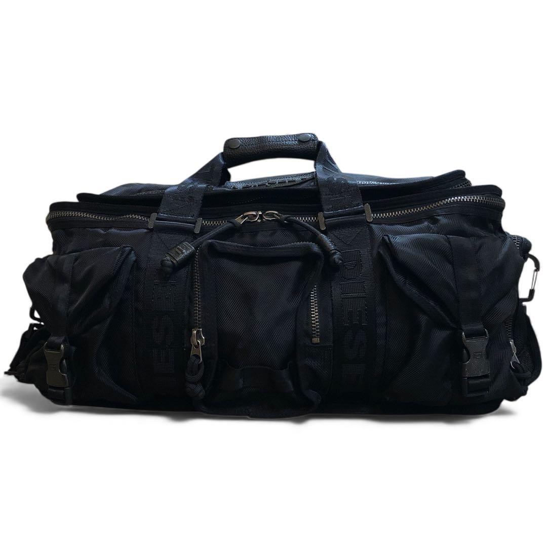 DIESEL ディーゼル 2wayショルダーバッグ ボストン y2k 黒 大容量