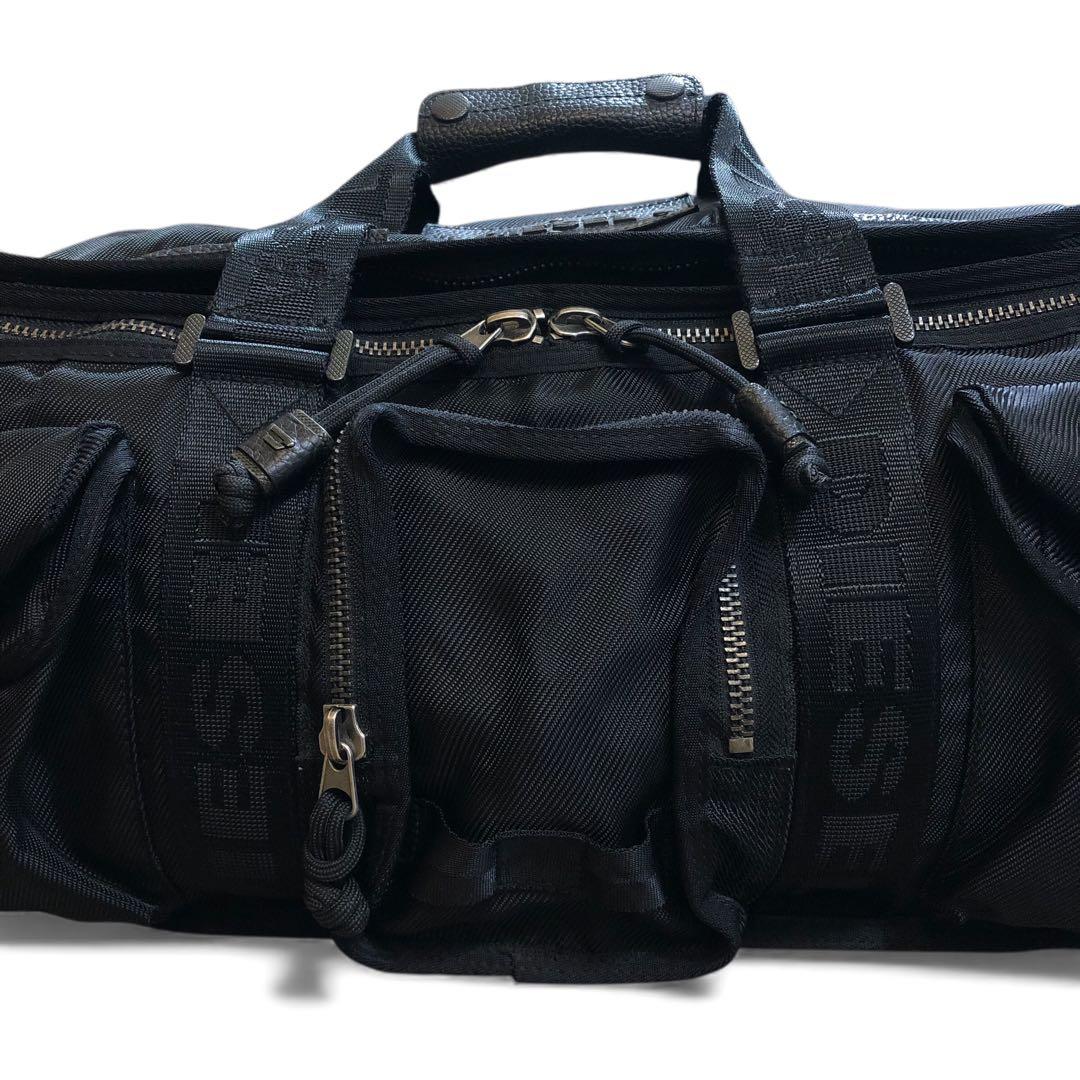 DIESEL ディーゼル 2wayショルダーバッグ ボストン y2k 黒 大容量