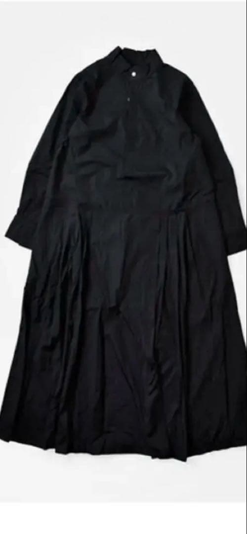 ⚫︎ようちゃん⚫︎UNIVERSAL TISSU ブラック ロングワンピース