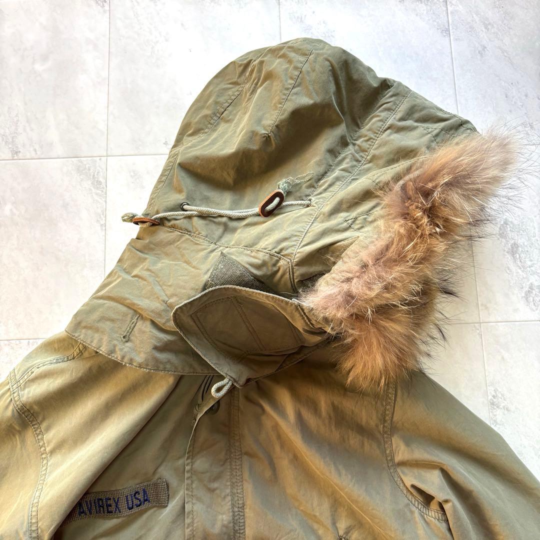 【美品】アヴィレックス M-65 フィッシュテール モッズパーカー ライナー付き
