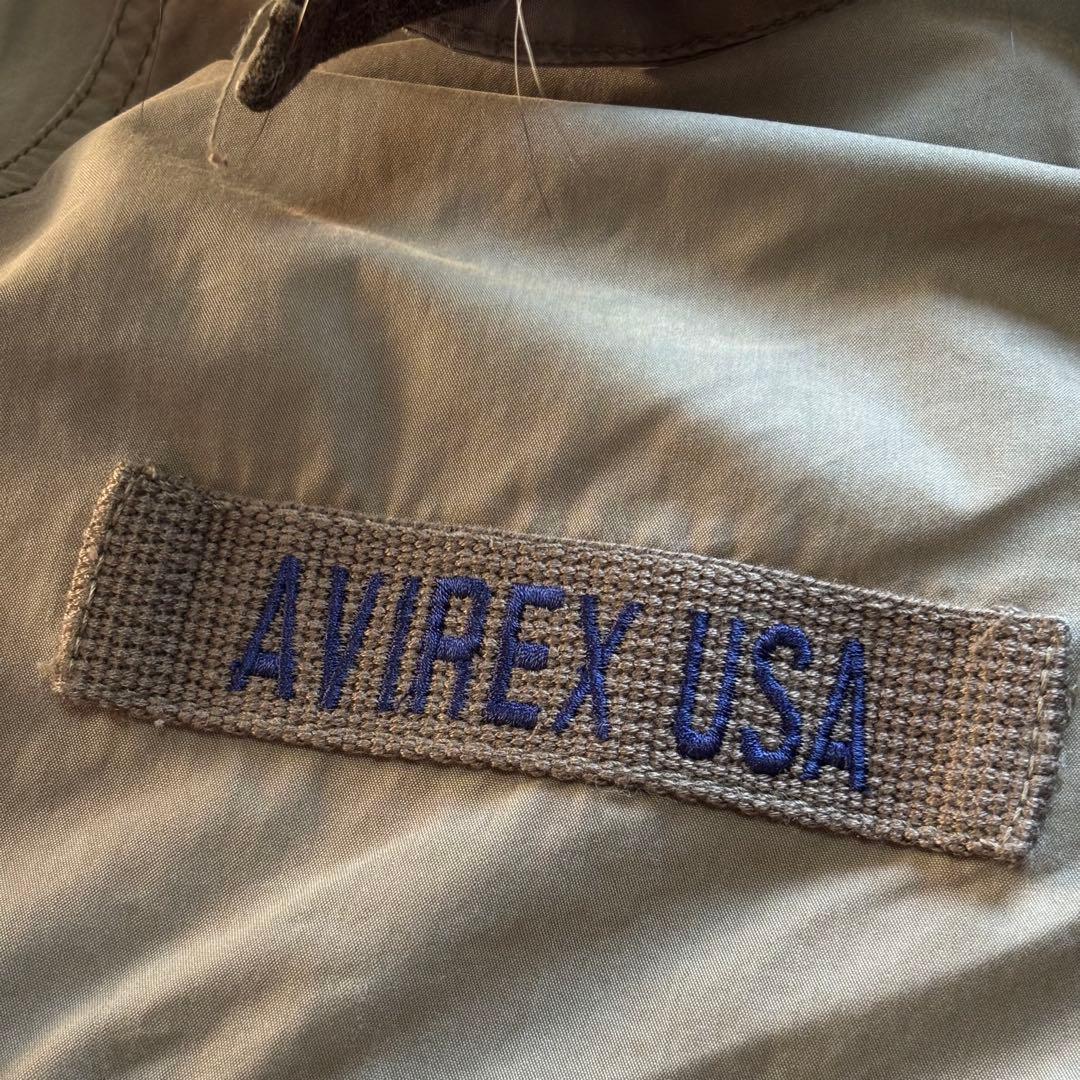 【美品】アヴィレックス M-65 フィッシュテール モッズパーカー ライナー付き