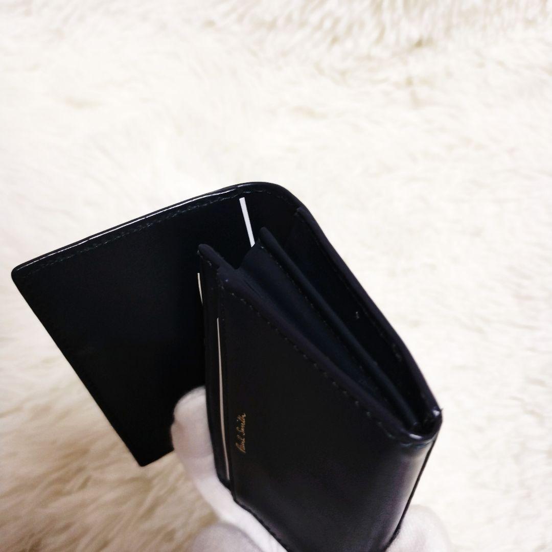 Paul Smith ポールスミス 名刺入れ マーケトリーストライプ ブラック