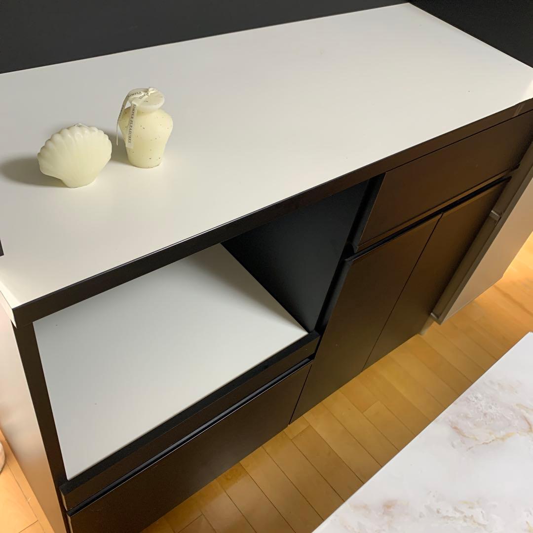 食器棚　土井インテリア工業　収納たっぷり　引き取り専用