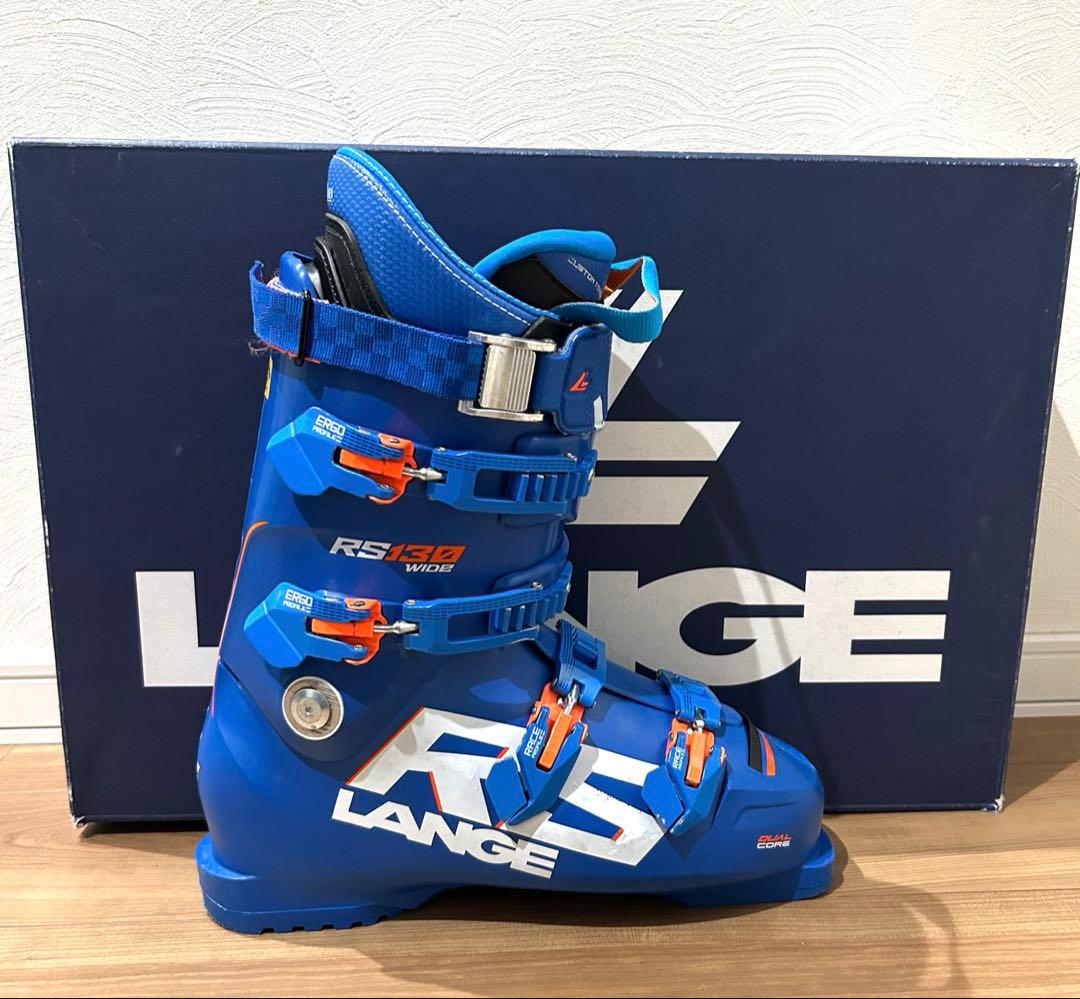 ラング LANGE RS 130WIDEスキーブーツ 28-28.5cm幅広