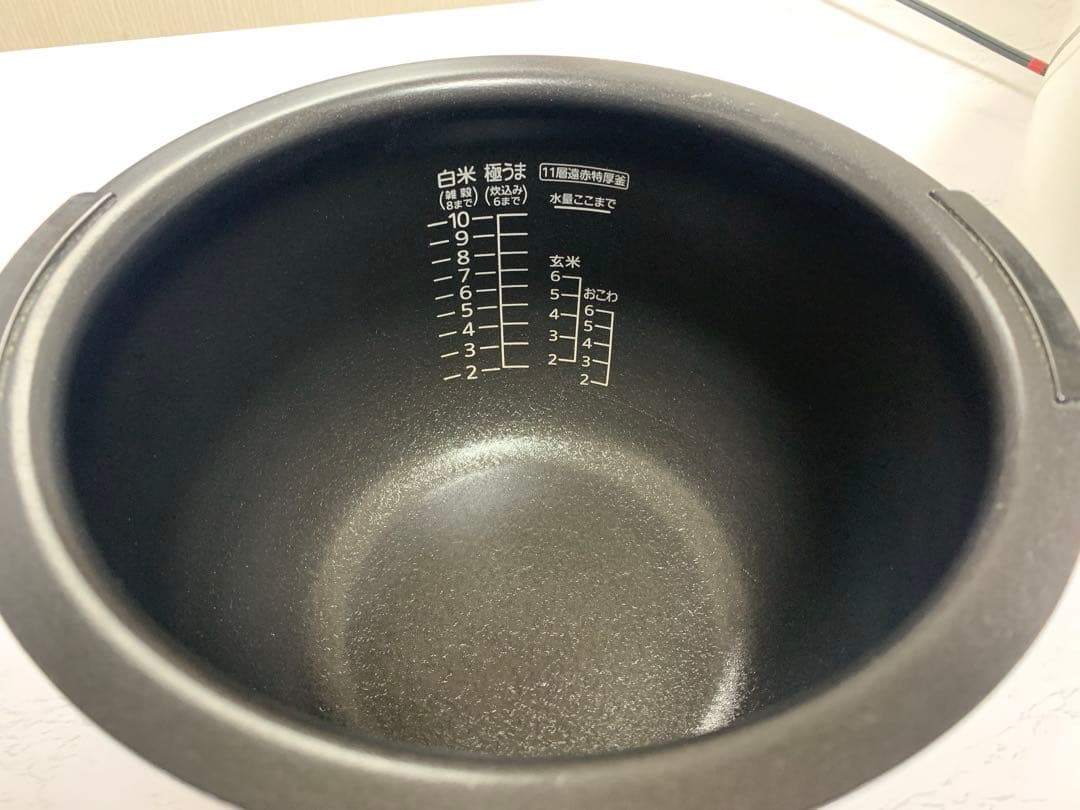 炊飯器　一升炊きタイガー圧力IH 美品完動品JPG-G180