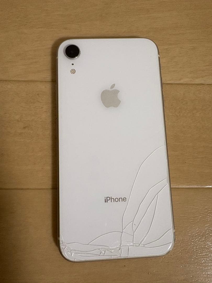 iPhone XR ホワイト 64GB 画面きれい