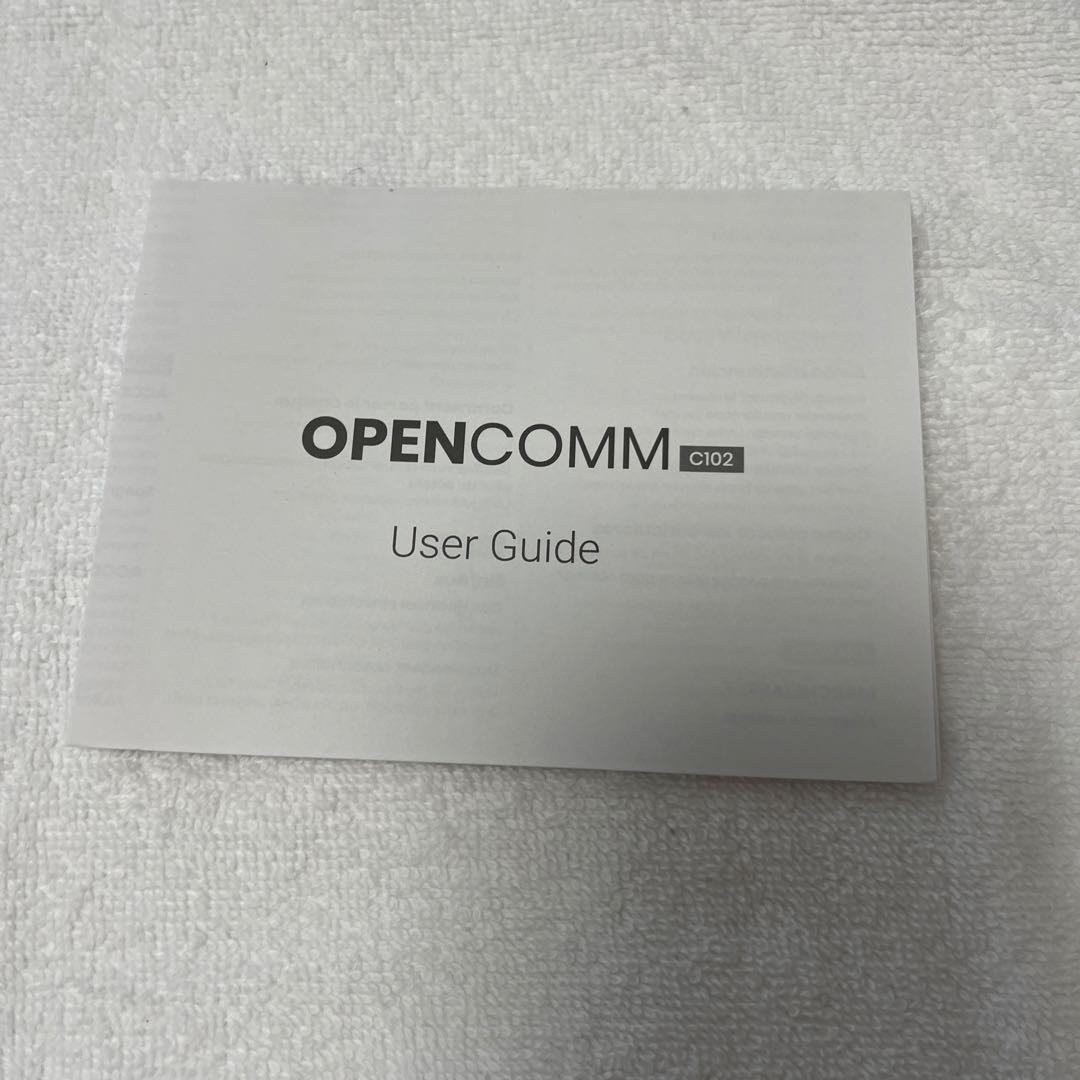 タ*カ様 SHOKZ OPENCOMM 骨伝導イヤホン ブラック