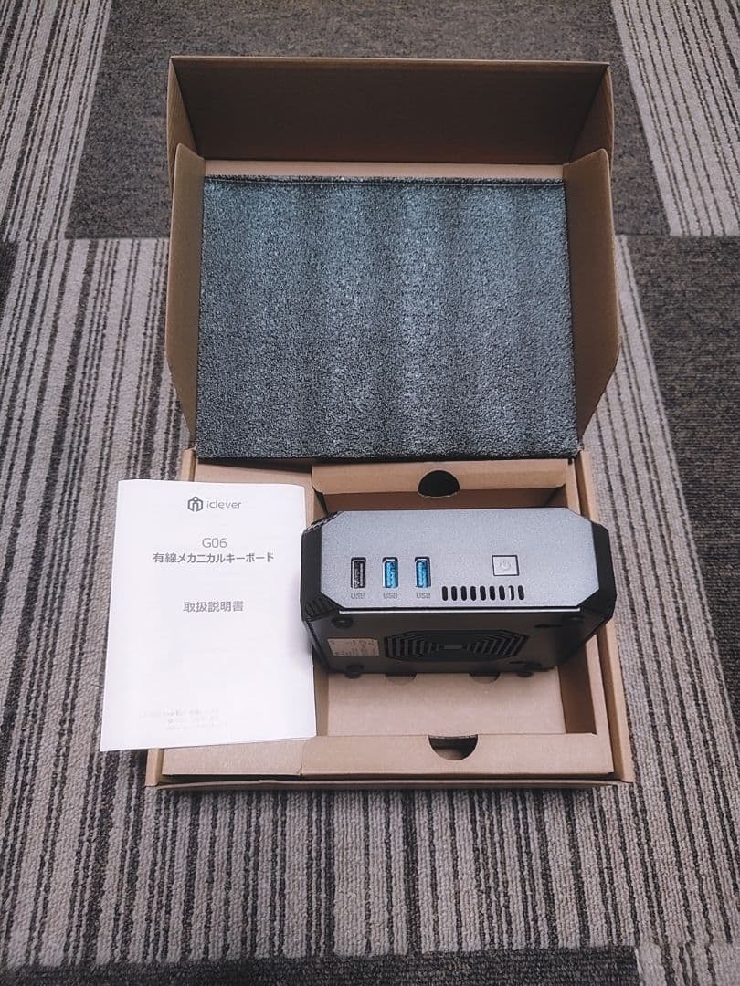 nipogi N100 ミニPC メモリ16GB SSD未装