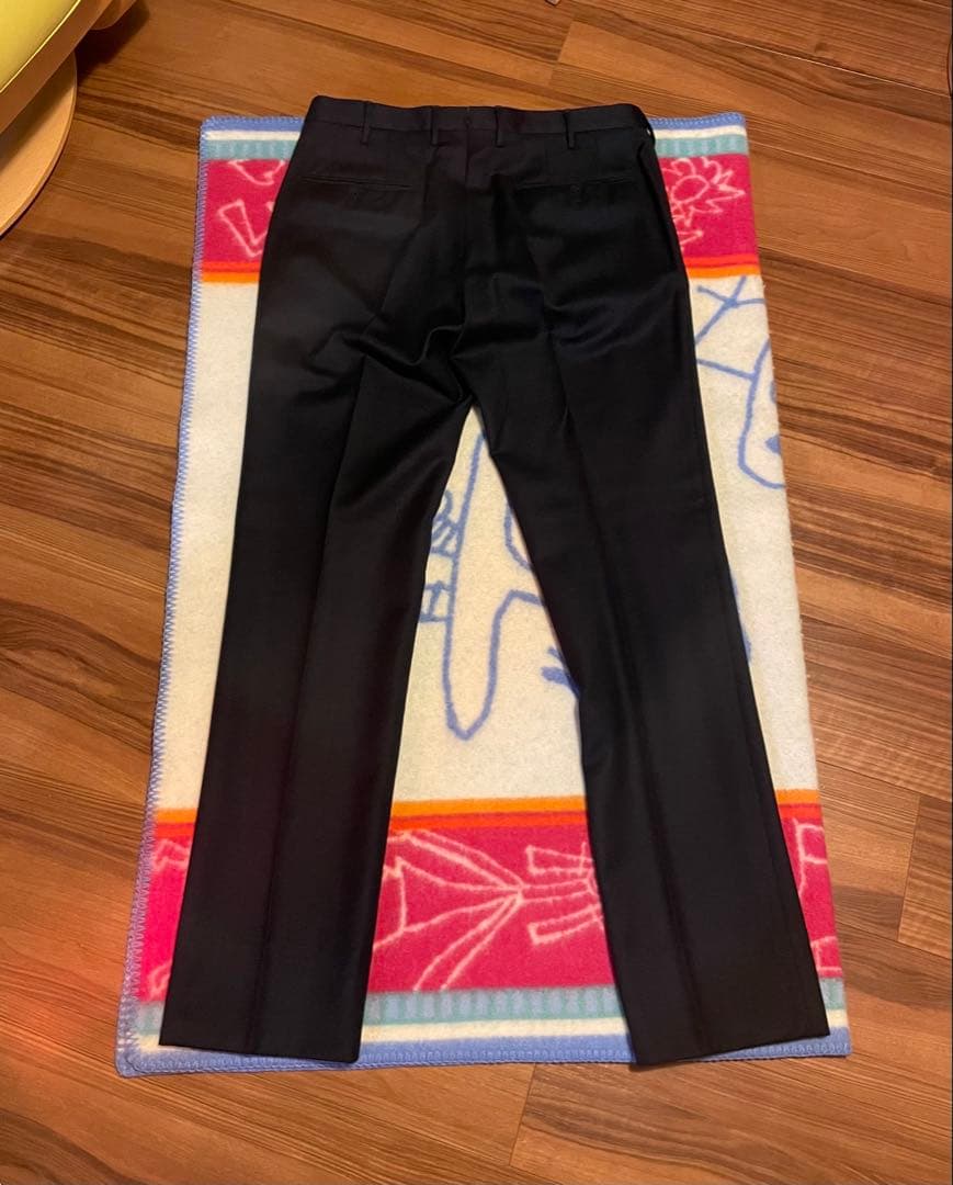 インコテックス　ウール　パンツ　48 紺