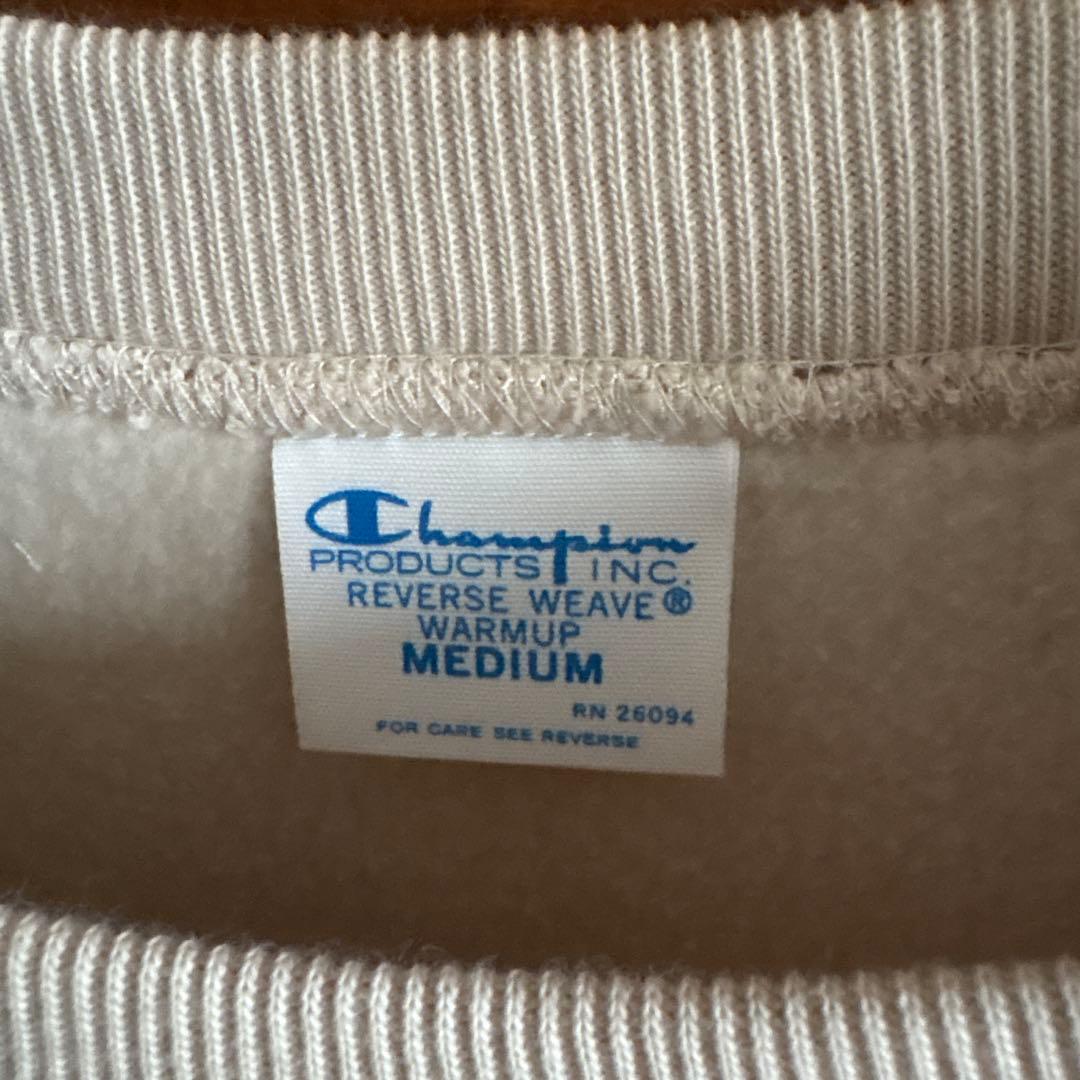 新品未使用フレームワーク　チャンピオン別注製品染めリバースウィーブ　スウェット