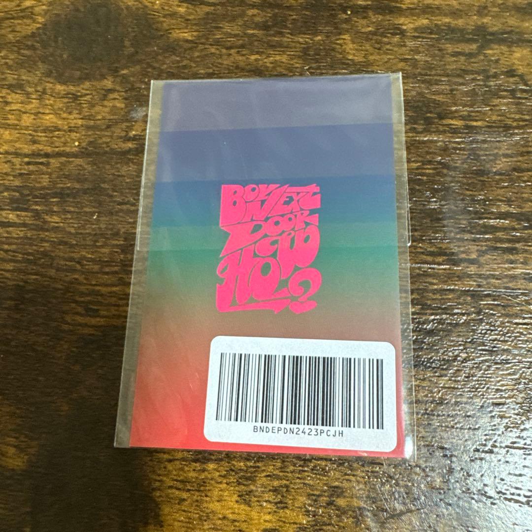 boynextdoor ジェヒョン　HOW サイントレカ