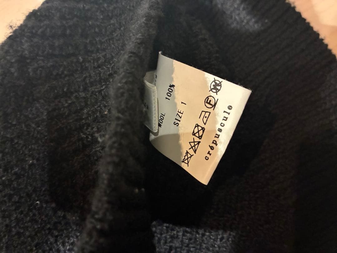 crepuscule M-G Skipper L/S ニット