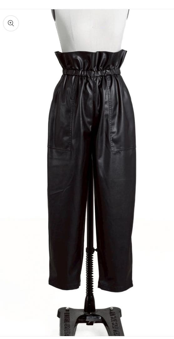 イオレ IORE Petal Leather Pants BLACK レザー