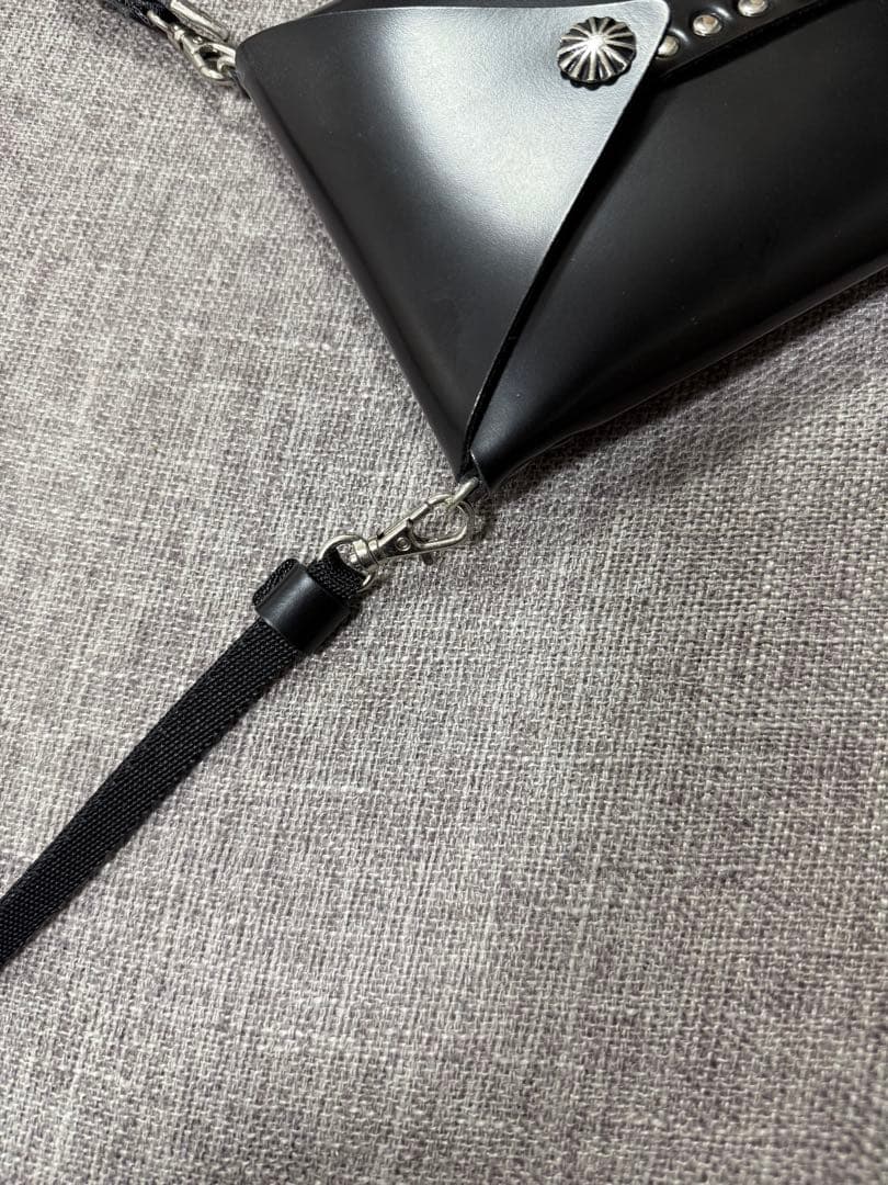 バッグ TOGA Leather shoulder pouch