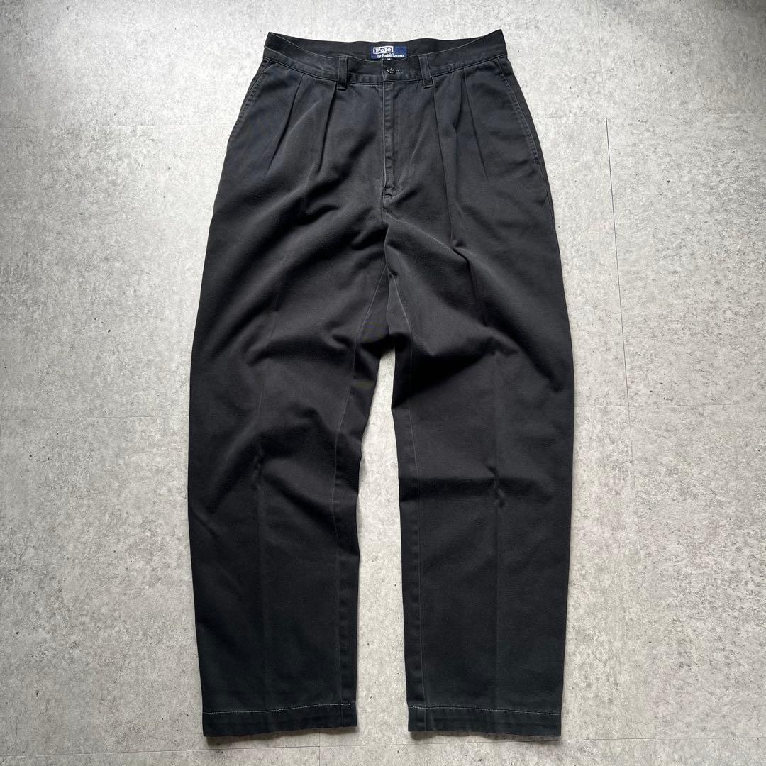 90s Ralph Lauren ポロバイラルフローレン ポロチノ ブラック 黒