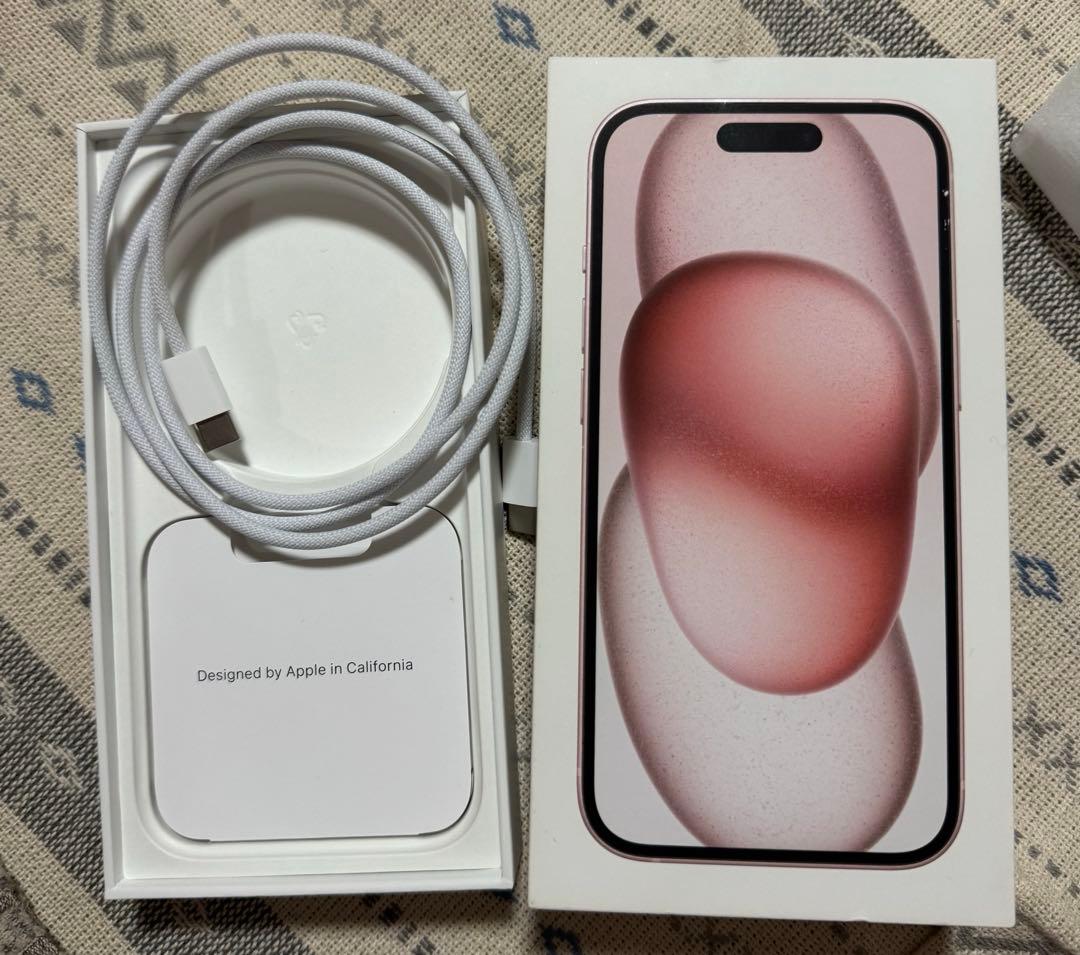 iPhone15 ピンク 128GB