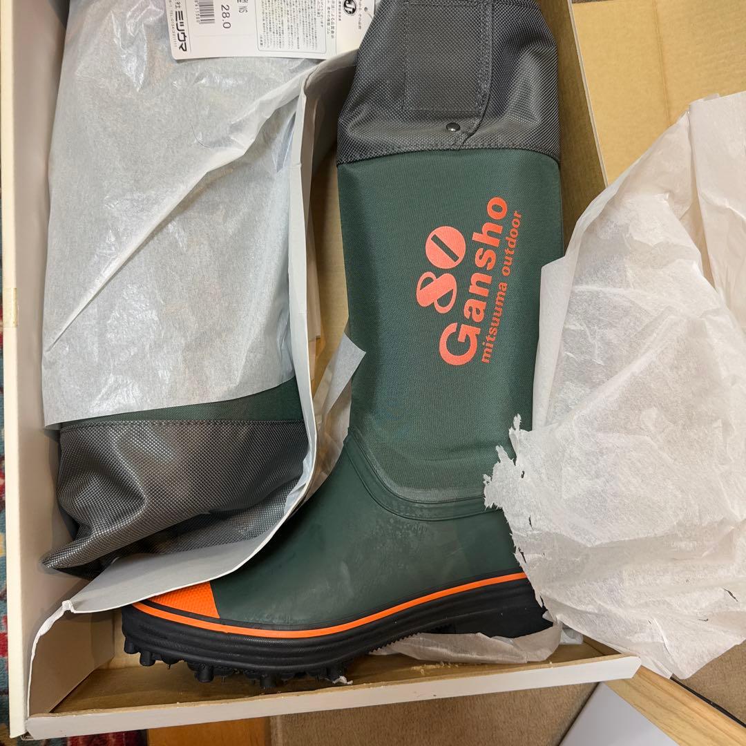 ミツウマ. 長靴 No.80型NS メンズ　Gansho80