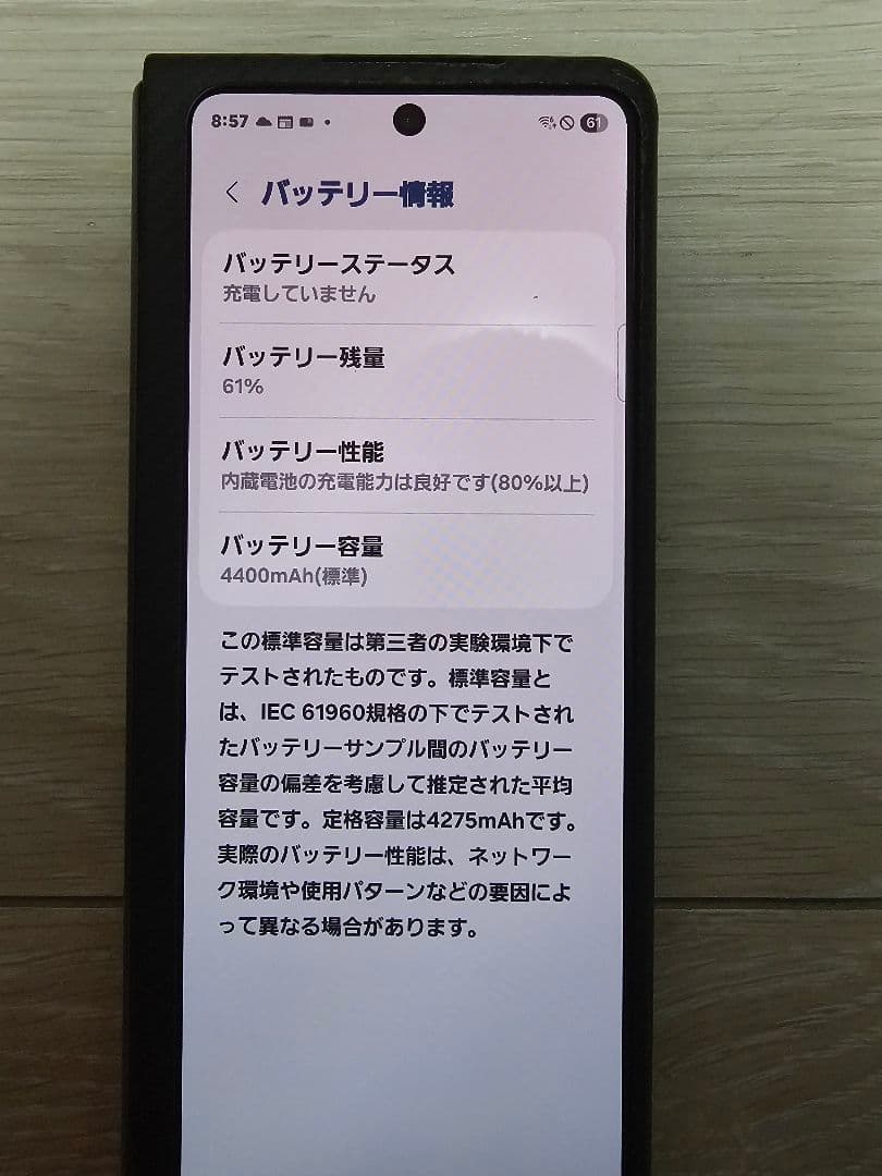 ゾ*ん様 【難有り】Galaxy Z Fold3 5G SC-55B 本体