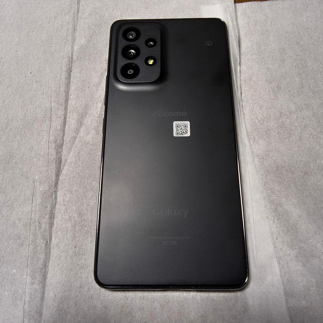 【バッテリー交換済み】Galaxy A53 5G SC-53C ブラック