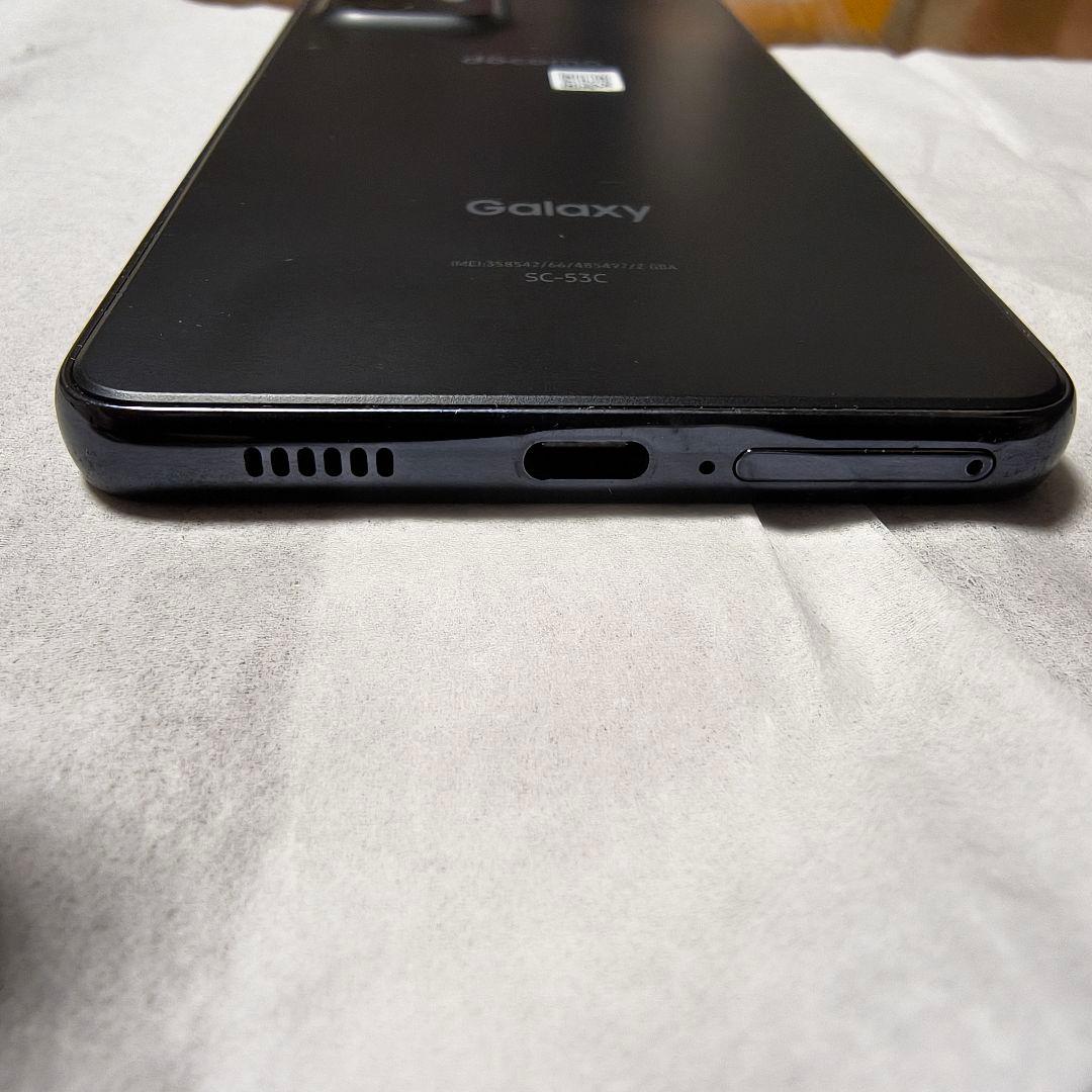 【バッテリー交換済み】Galaxy A53 5G SC-53C ブラック