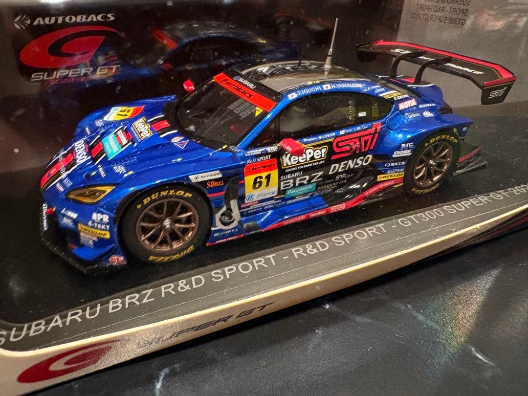 ミニカー SUBARU BRZ R&D SPORT 61 R&D SPORT 2022