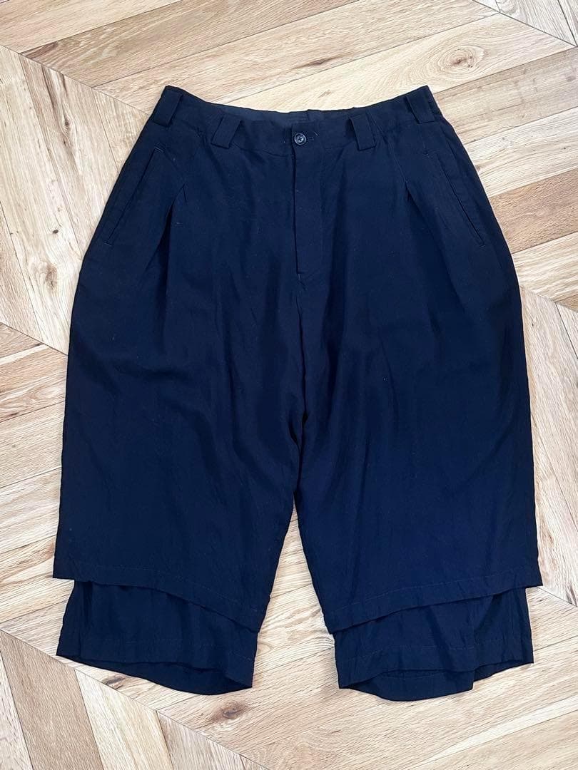 Yohji Yamamoto POUR HOMME レイヤードパンツ