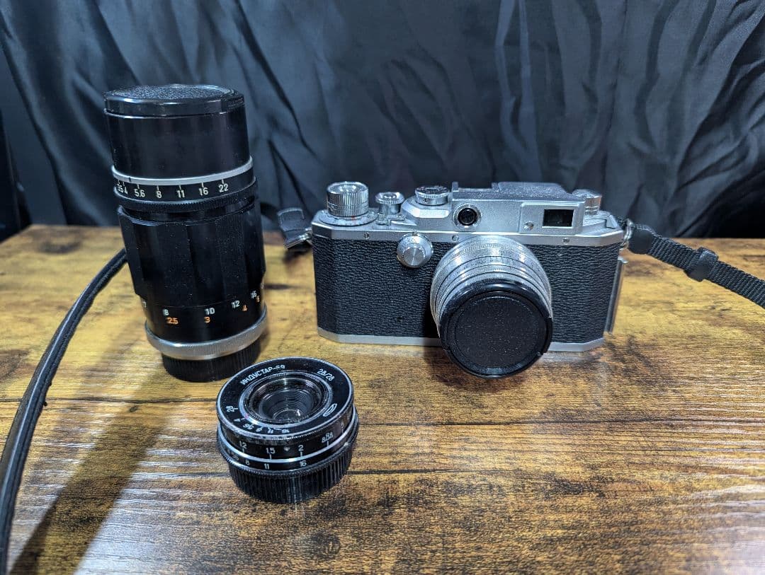 Canon (キャノン) IV Sb改型？レンジファインダー レンズ2本付き