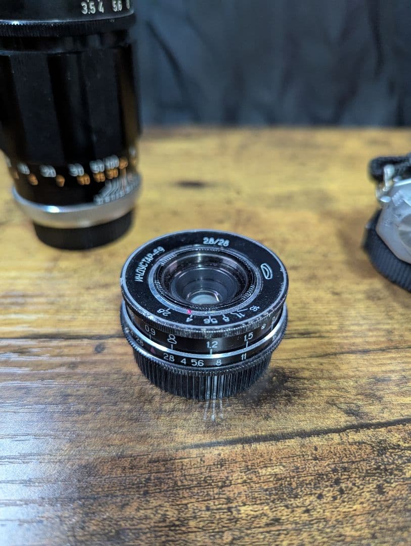 Canon (キャノン) IV Sb改型？レンジファインダー レンズ2本付き