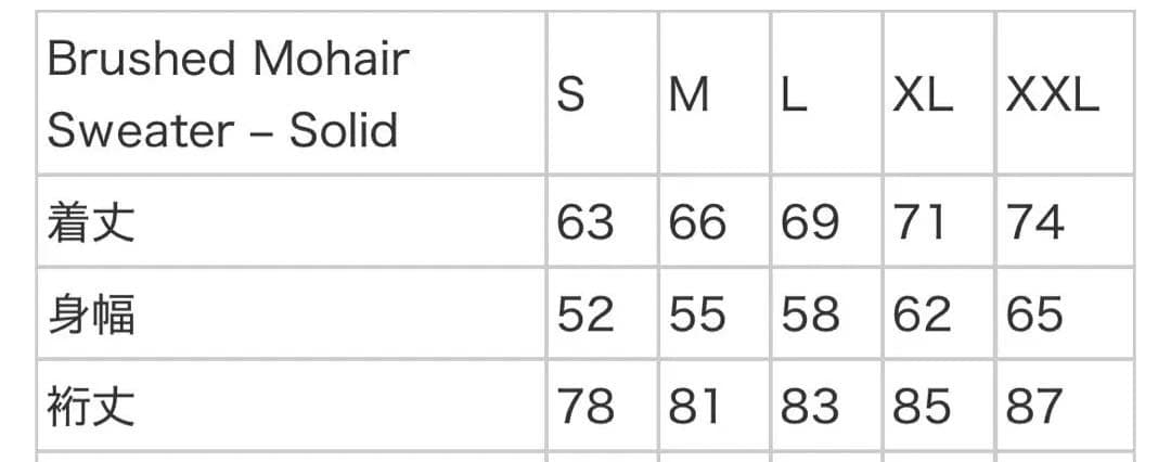 トップス 25SS Supreme Brushed Mohair Sweater