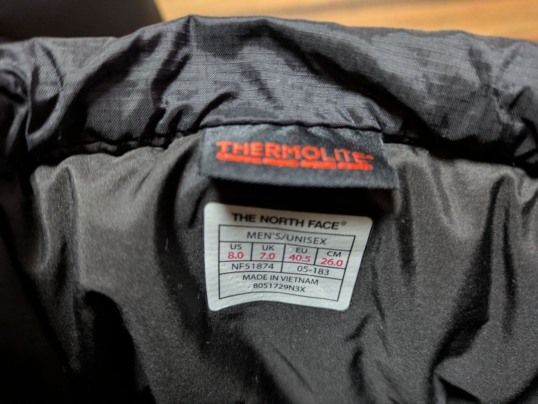 最終値下げ【美品】The North Face ヌプシブーツ　ブラック