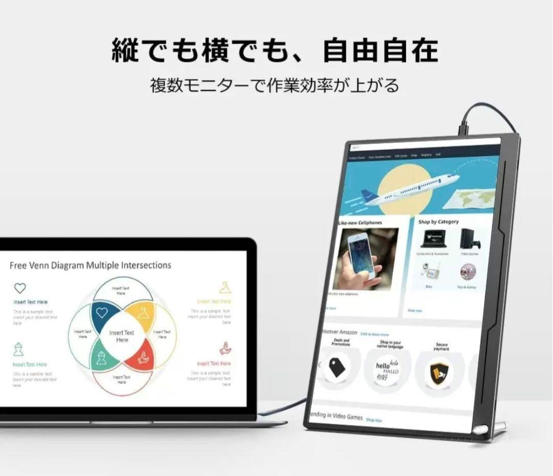 EVICIVモバイルモニター　EVC-1601　16インチ　　2560*1600