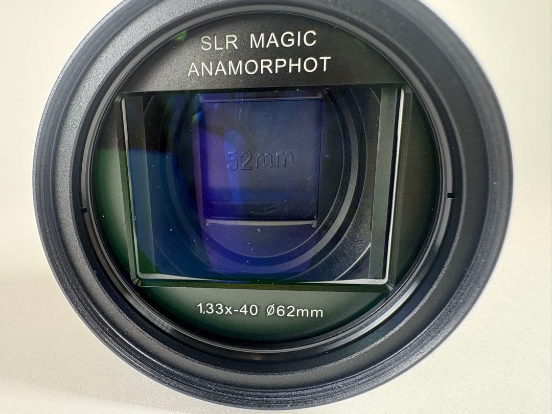 SLR Magic アナモルフィック 1.33x-40 φ62mm