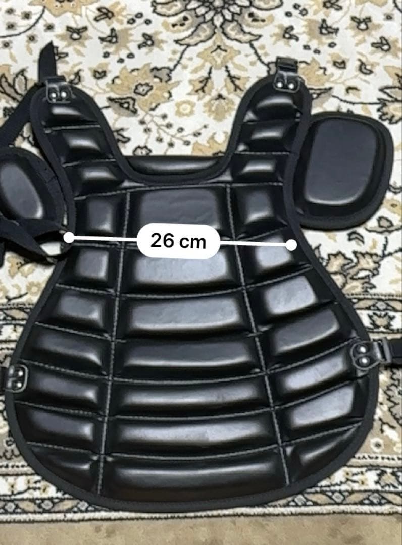 キャッチャー用レガース ブラック