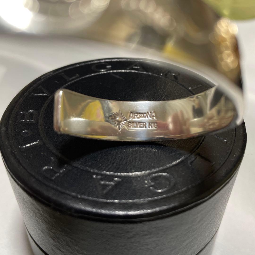 アリゾナフリーダム シルバー×K18 バングル