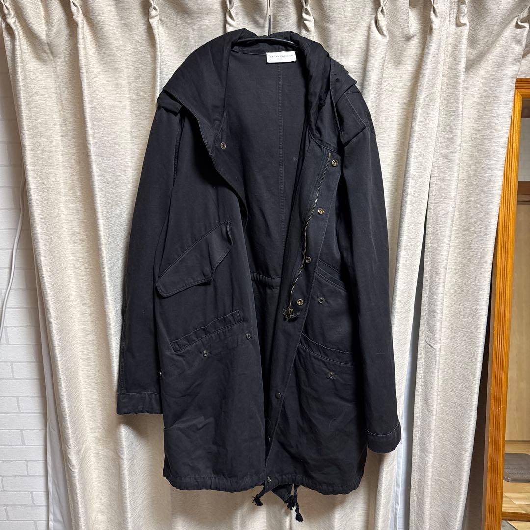 FAITH CONNEXION ブラックモッズコート