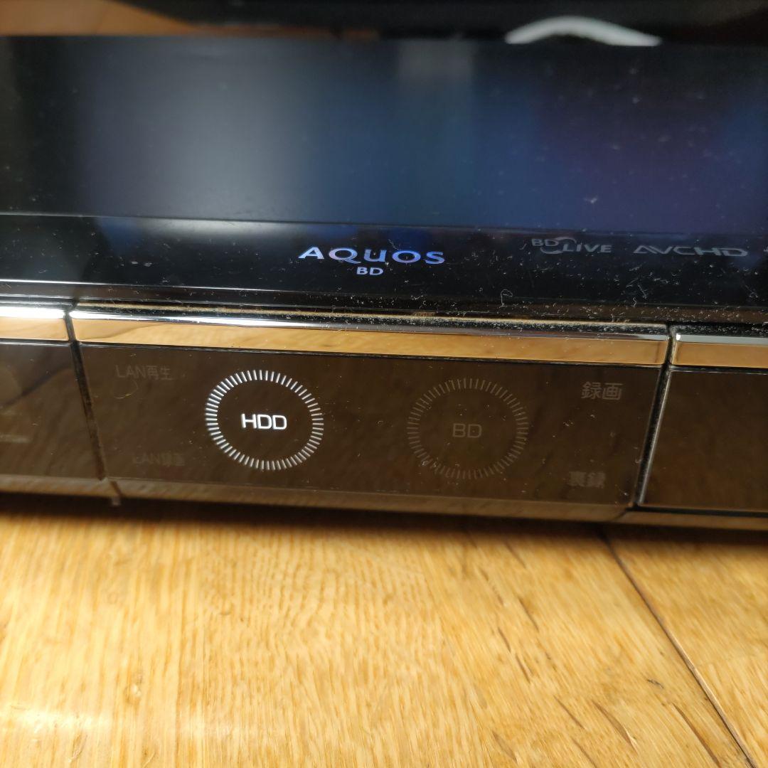 SHARP AQUOS ブルーレイレコーダー BD−HDW80　動作確認済み