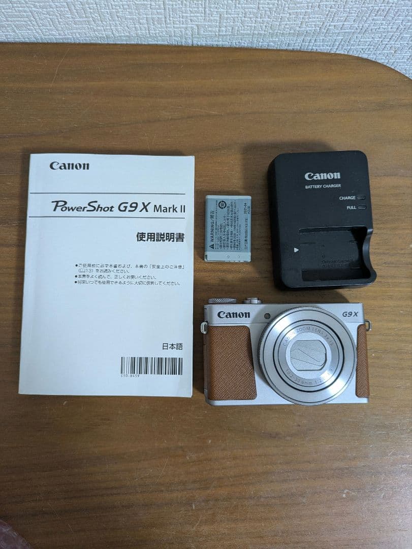 CanonPowerShotG9XMarkIIジャンクSDカードエラー動作不安定