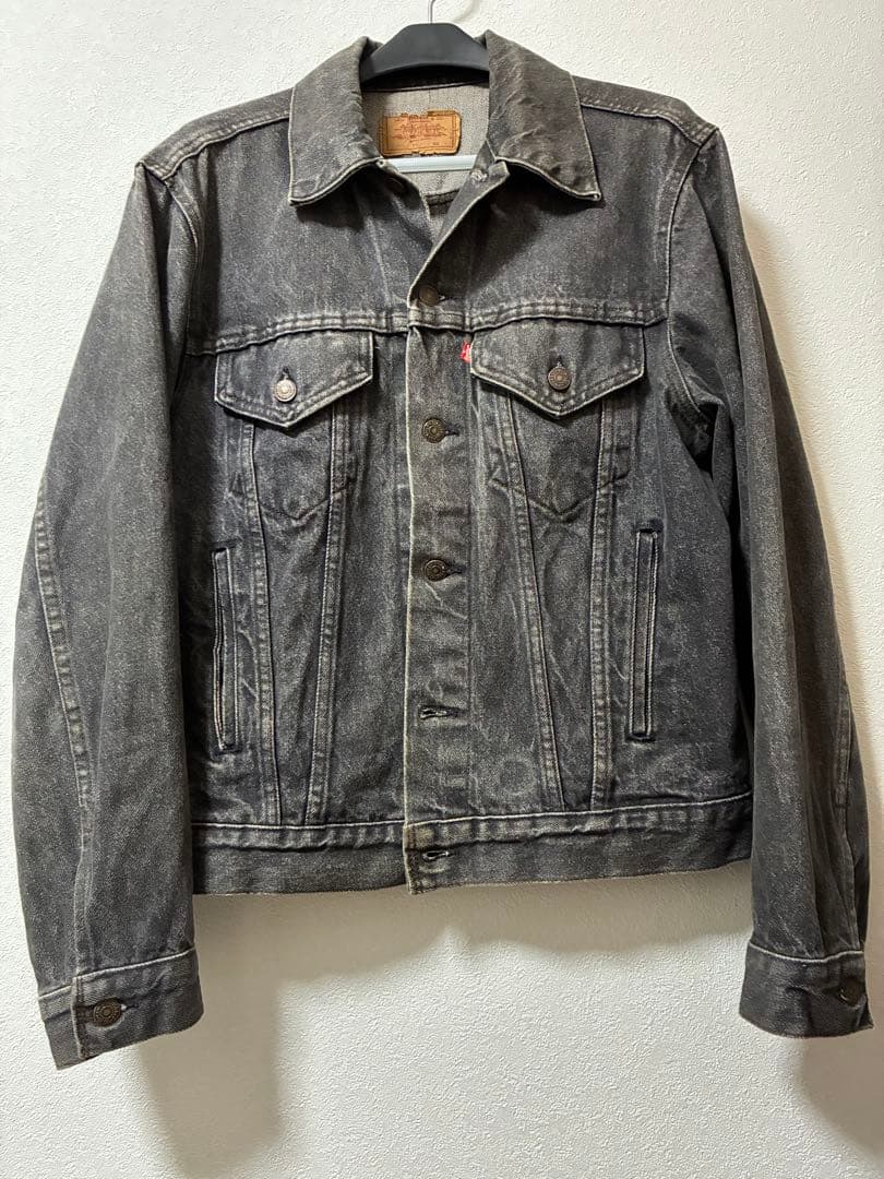 リーバイス 70506 0259 トラッカージャケット ブラック USA製