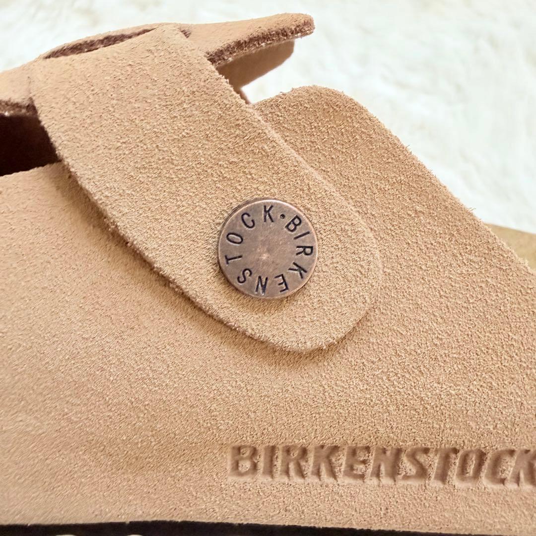 新品✨BIRKENSTOCK ボストン 37 24㎝　ナロー　サンダル　ベージュ