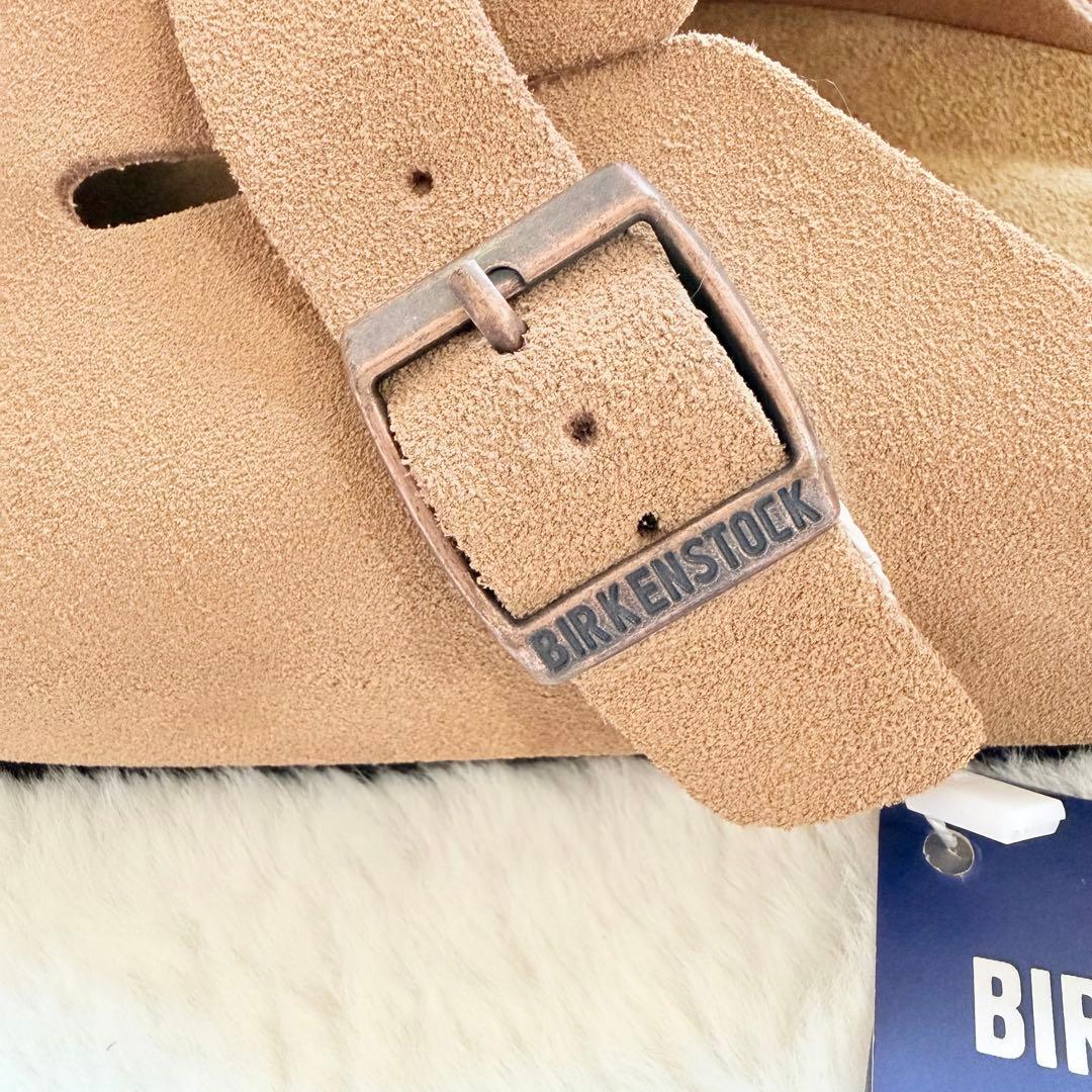 新品✨BIRKENSTOCK ボストン 37 24㎝　ナロー　サンダル　ベージュ