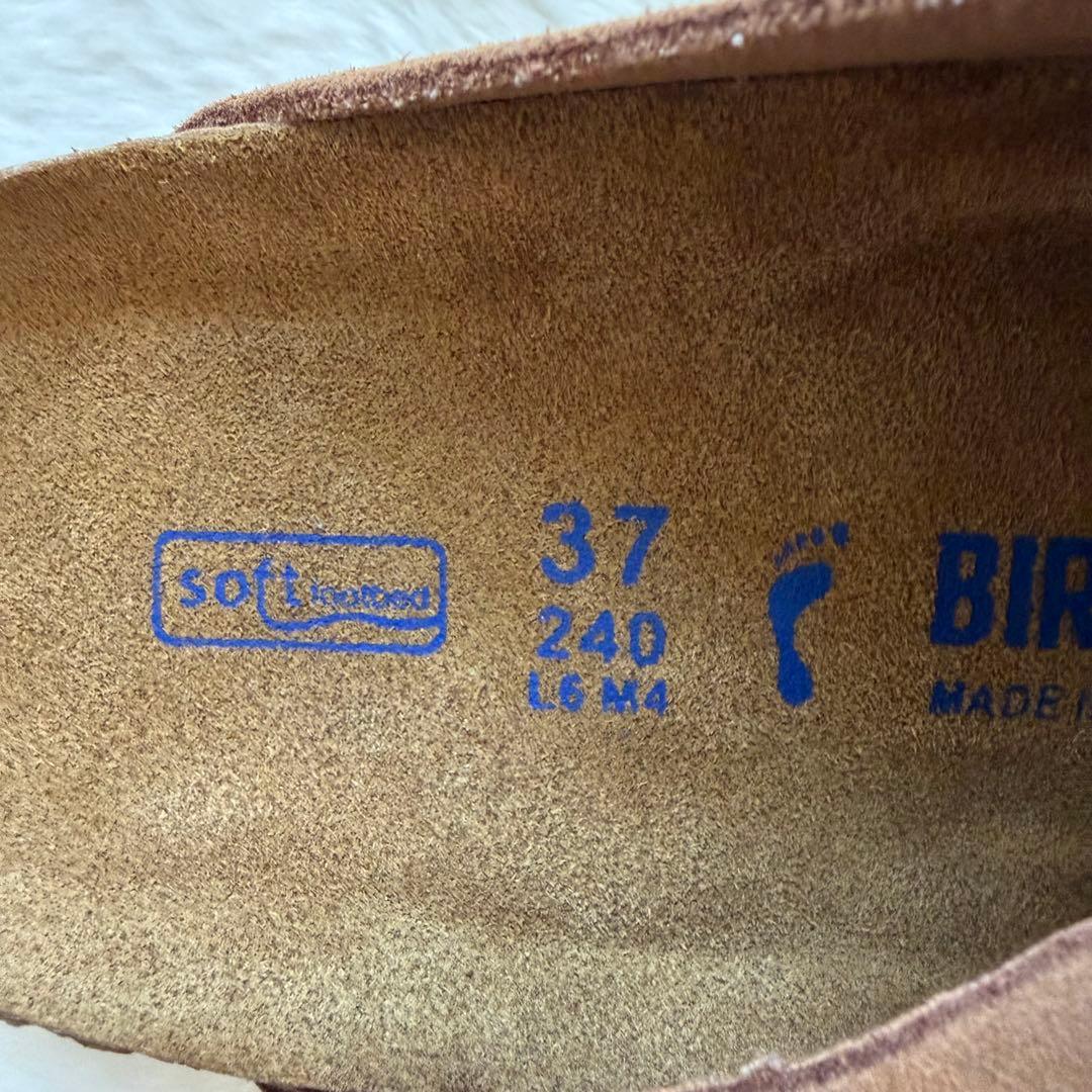 新品✨BIRKENSTOCK ボストン 37 24㎝　ナロー　サンダル　ベージュ