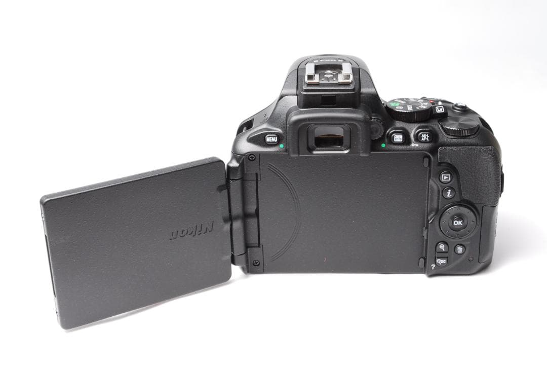 【新品級】Nikon D5600 Wレンズ 初心者おすすめ Wi-Fi転送