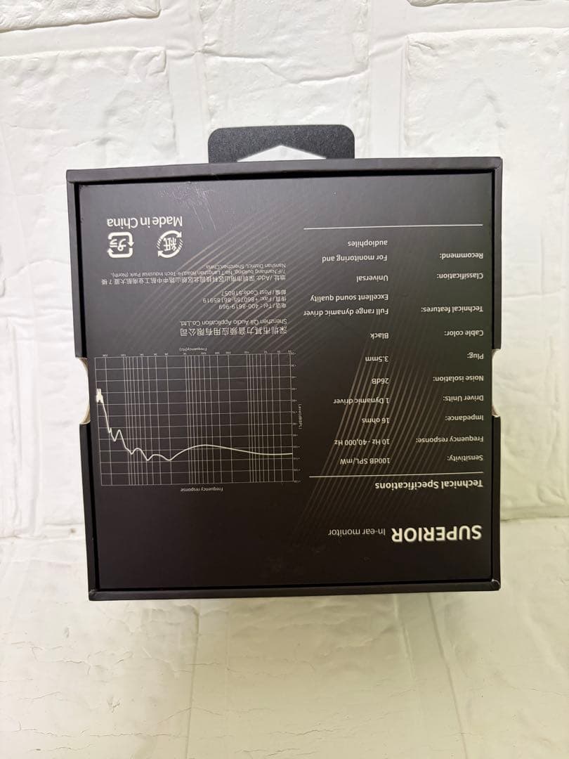 【ほぼ未使用】qdc イヤホン SUPERIOR