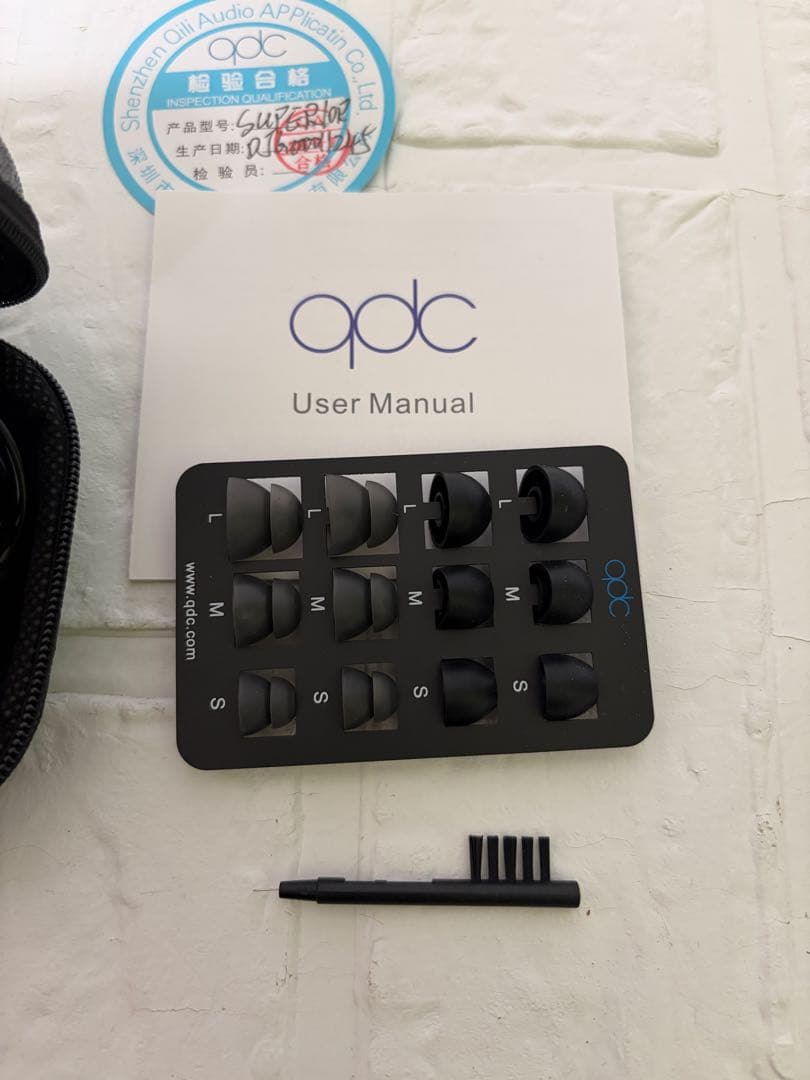 【ほぼ未使用】qdc イヤホン SUPERIOR