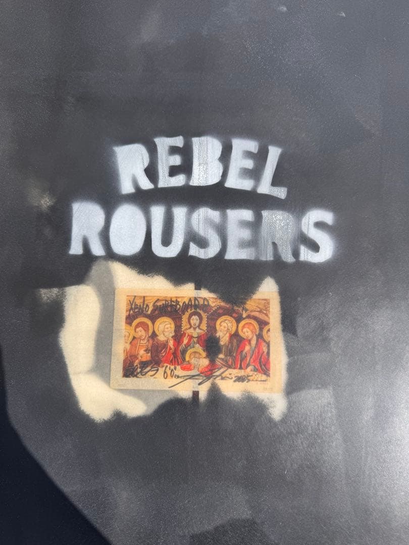 REBEL ROUSENS フレックステールサーフボード