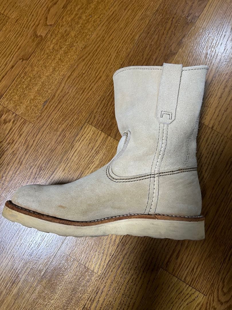 レッドウィング　ペコスブーツ　スェード