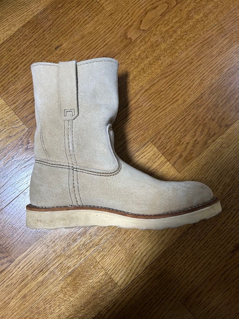 レッドウィング　ペコスブーツ　スェード