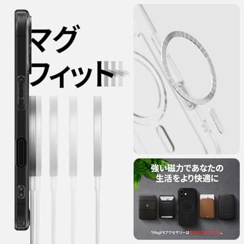 Spigen 【カメラコントロールカバー付き】iPhone 16 ケース Mam