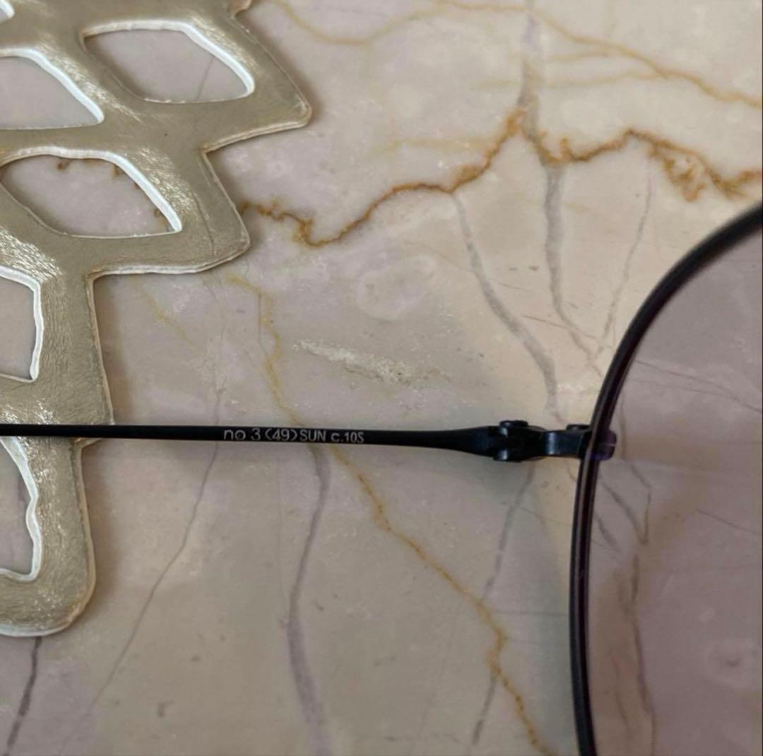 10eyevan no.3 49 sun 10s lt gry サングラス